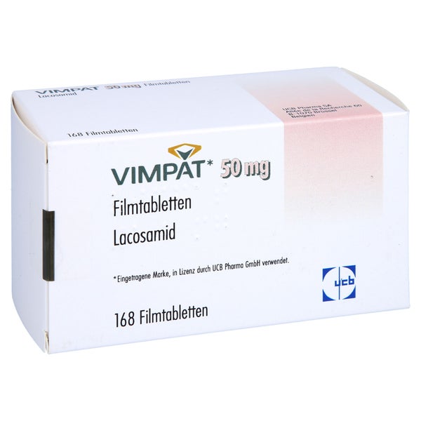 Vimpat 50 mg Filmtabletten 168 St