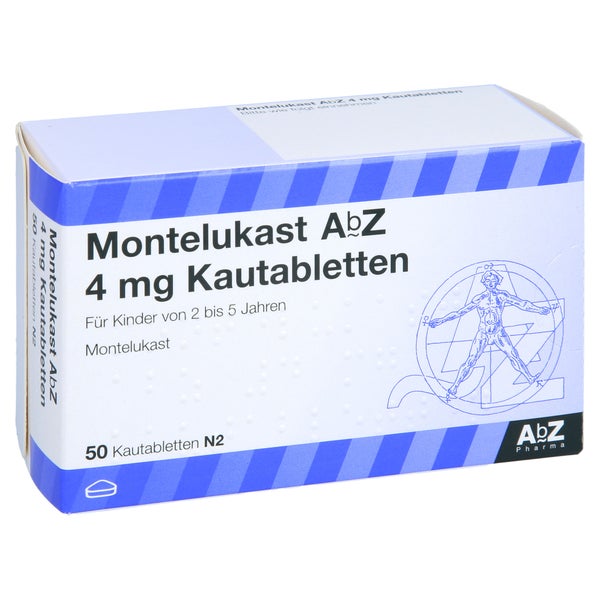 Montelukast AbZ 4 mg Kautabletten 50 St