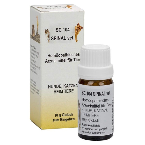 SC 104 Spinal Globuli f.Heimtiere/Hunde/ 10 g