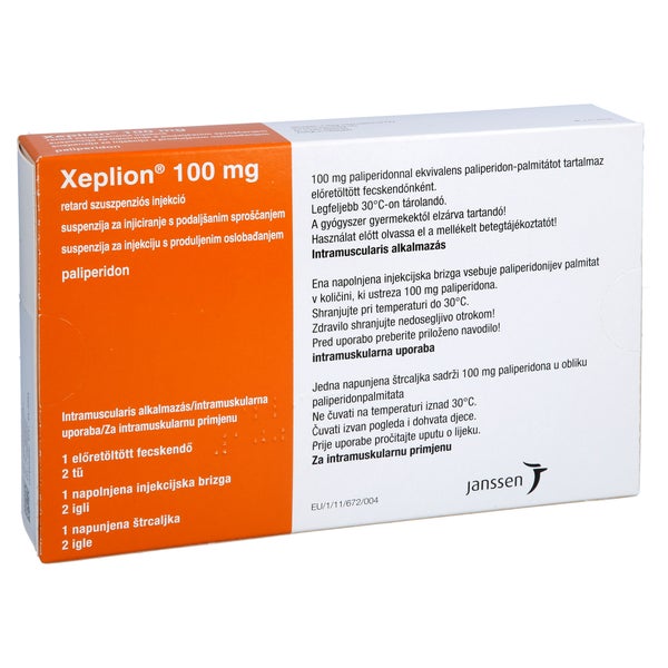 XEPLION 100 mg Depot-Injektionssusp.i.e.Fertigspr. 1 St