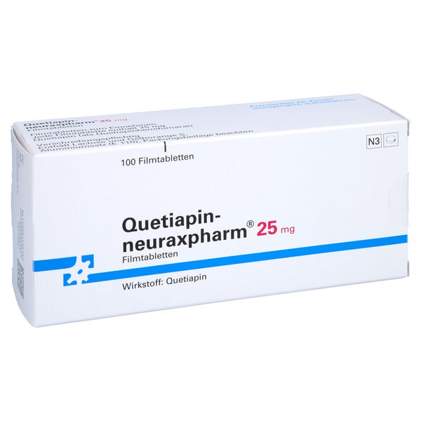 QUETIAPIN-neuraxpharm 25 mg Filmtabletten 100 St
