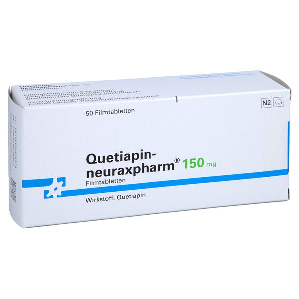 QUETIAPIN-neuraxpharm 150 mg Filmtabletten 50 St