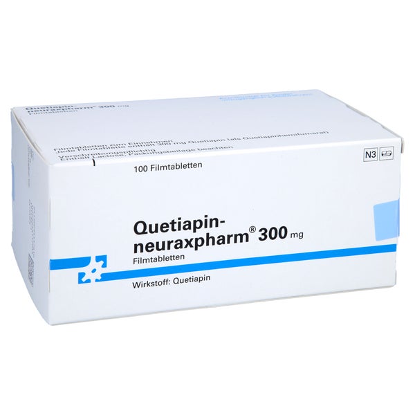 QUETIAPIN-neuraxpharm 300 mg Filmtabletten 100 St