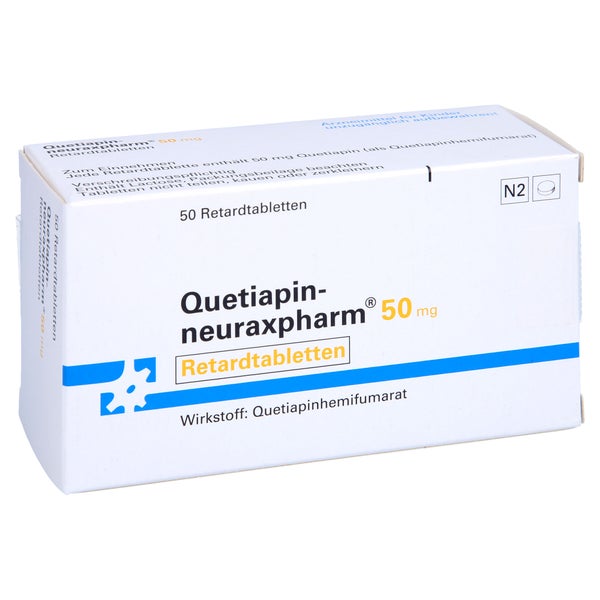 QUETIAPIN-neuraxpharm 50 mg Retardtabletten 50 St