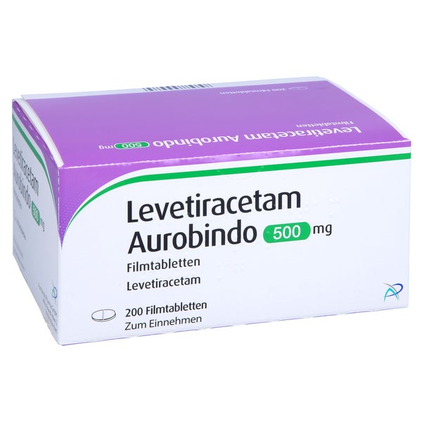 LEVETIRACETAM Aurobindo 500 mg Filmtabletten 200 St