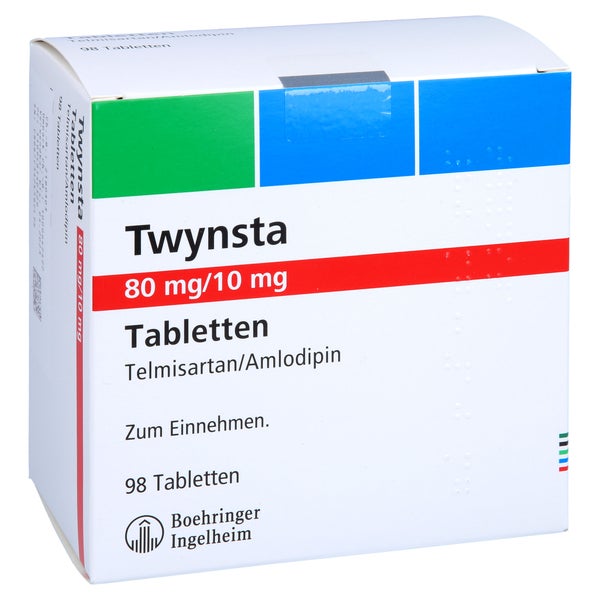Twynsta 80 Mg/10 mg Tabletten 98 St
