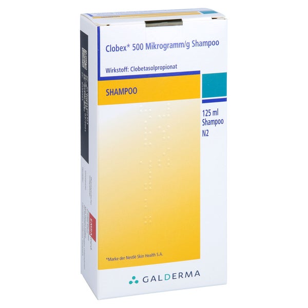 Clobex 500 Mikrogramm/g Shampoo 125 ml