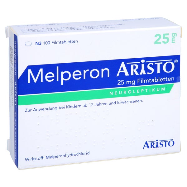 Melperon Aristo 25 mg Filmtabletten 100 St