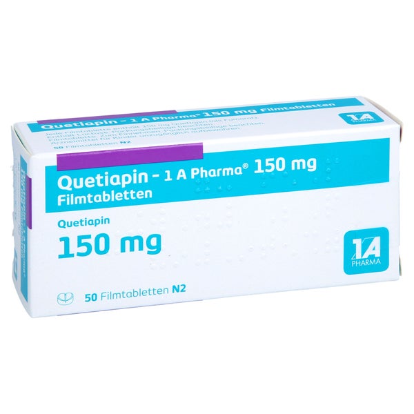 QUETIAPIN-1A Pharma 150 mg Filmtabletten 50 St