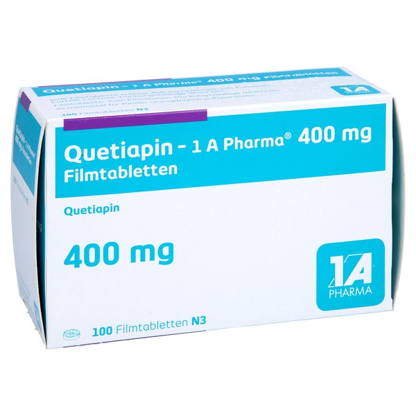 QUETIAPIN-1A Pharma 400 mg Filmtabletten 100 St