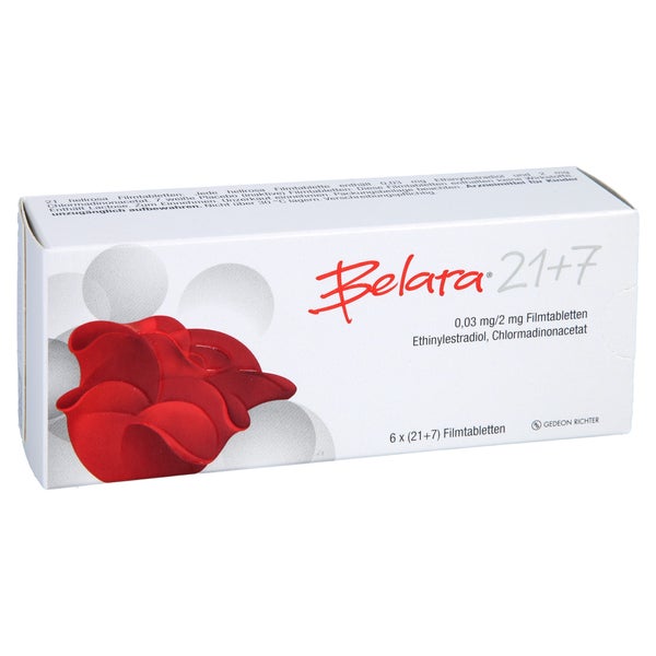 Belara 21+7 Filmtabletten 6X28 St