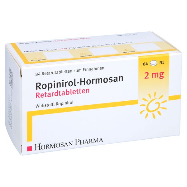 Ropinirol Hormosan 2 mg Retardtabletten 84 St