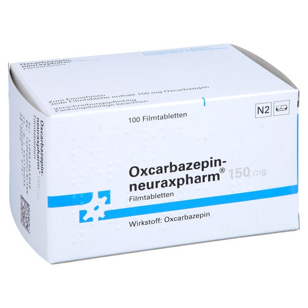 OXCARBAZEPIN-neuraxpharm 150 mg Filmtabletten 100 St