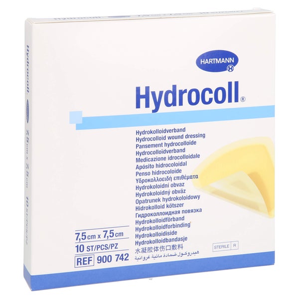 Hydrocoll Wundverband 7,5x7,5 cm 10 St