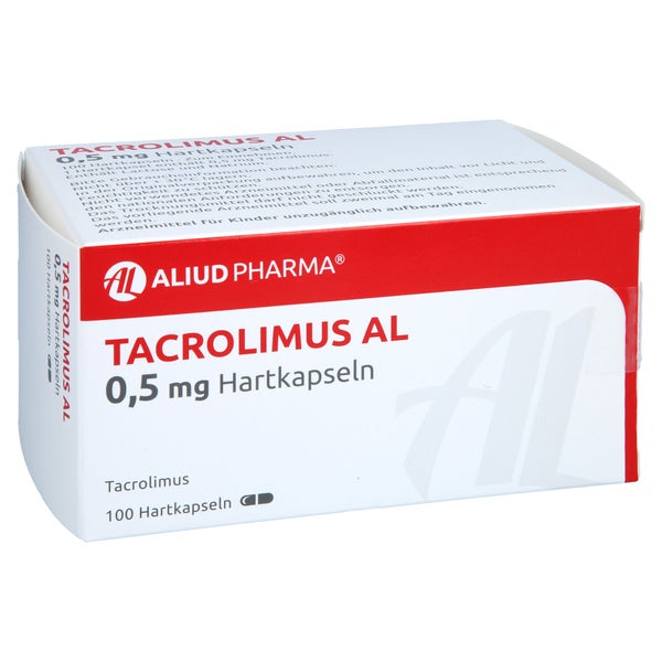 Tacrolimus AL 0,5 mg Hartkapseln 100 St