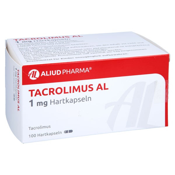 Tacrolimus AL 1 mg Hartkapseln 100 St