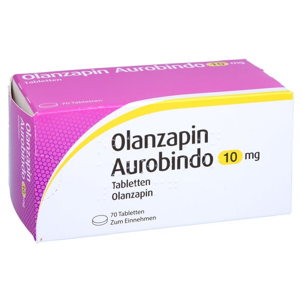 Olanzapin Aurobindo 10 mg Tabletten 70 St