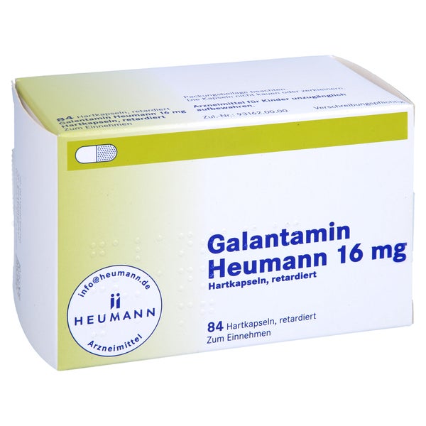 GALANTAMIN Heumann 16 mg Hartkapseln retardiert 84 St