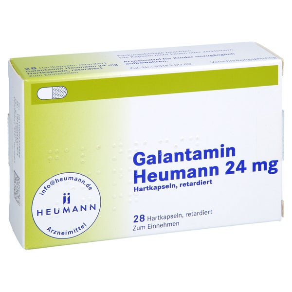 GALANTAMIN Heumann 24 mg Hartkapseln retardiert 28 St