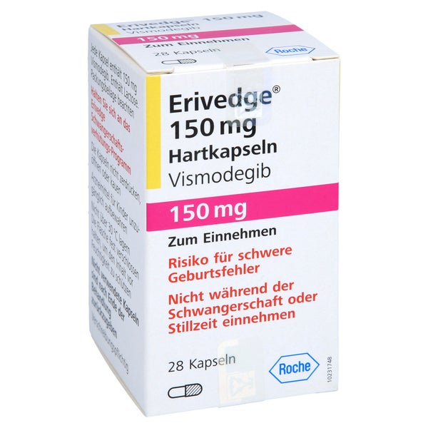 Erivedge 150 mg Hartkapseln 28 St