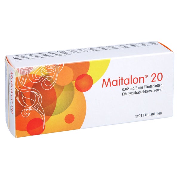 Maitalon 20 0,02 mg/3 mg Filmtabletten 3X21 St