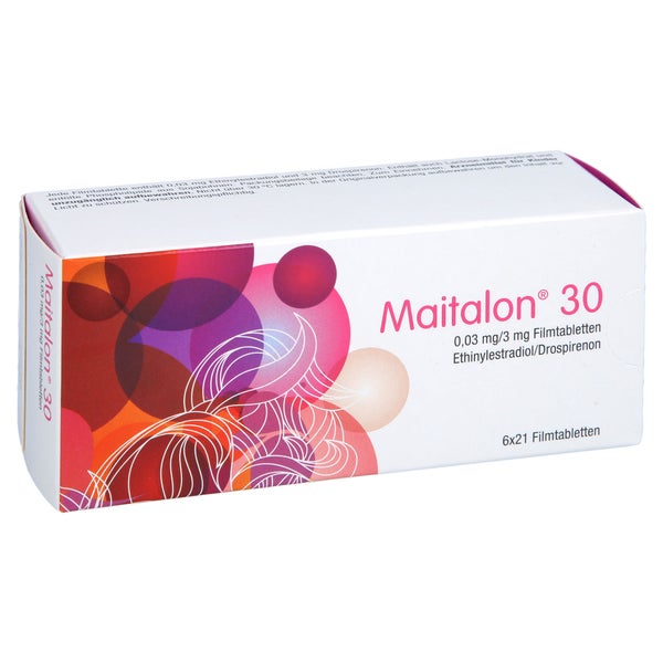 Maitalon 30 0,03 mg/3 mg Filmtabletten 6X21 St