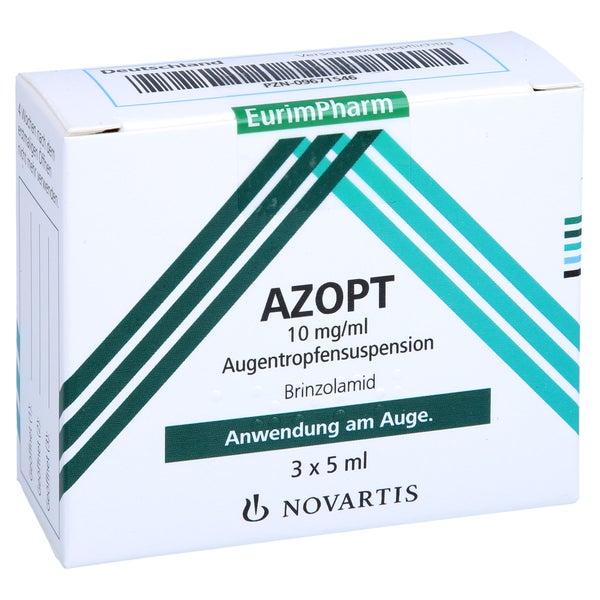 Azopt 10 Mg/ml Augentropfensuspension 3X5 ml