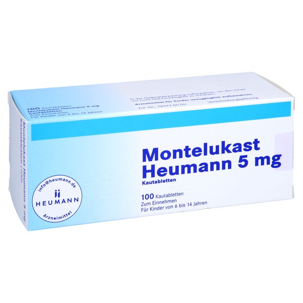 Montelukast Heumann 5 mg Kautabletten 100 St
