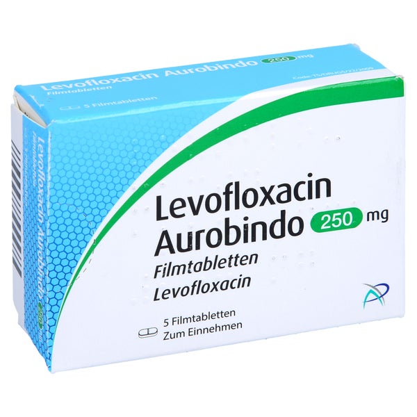 LEVOFLOXACIN Aurobindo 250 mg Filmtabletten 5 St