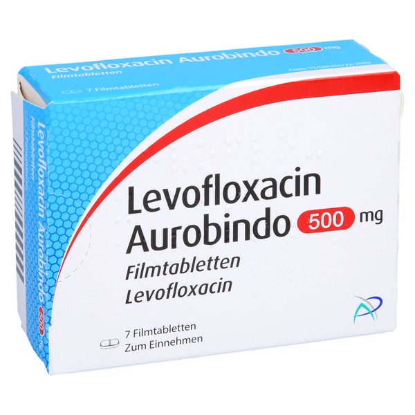 LEVOFLOXACIN Aurobindo 500 mg Filmtabletten 7 St