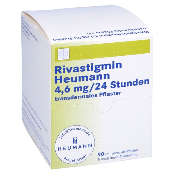 RIVASTIGMIN Heumann 4,6 mg/24 Std. transd.Pflaster 90 St