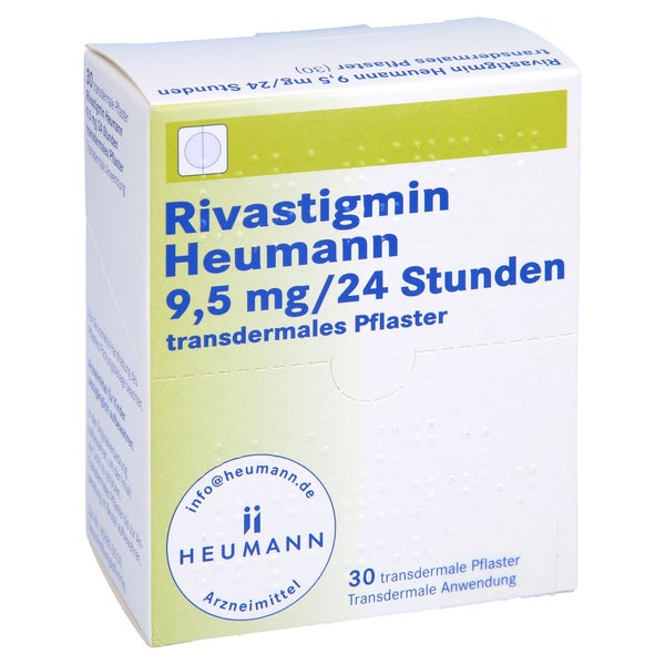 RIVASTIGMIN Heumann 9,5 mg/24 Std. transd.Pflaster 30 St