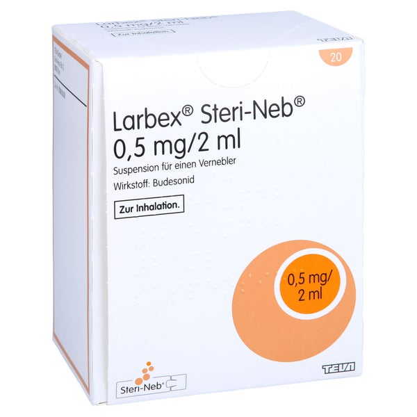 LARBEX 0,5 mg/2 ml Steri-Neb Susp.f.Vernebler 20X2 ml