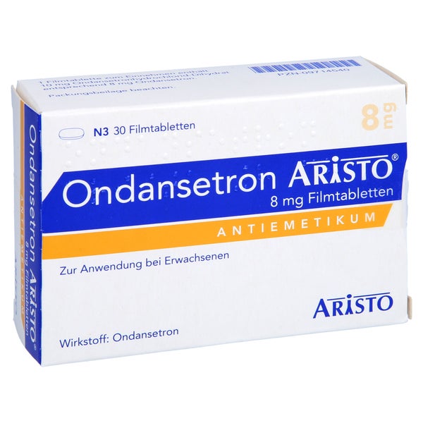 Ondansetron Aristo 8 mg Filmtabletten 30 St