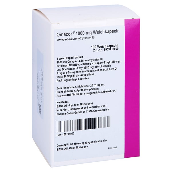 Omacor Weichkapseln - Reimport 100 St