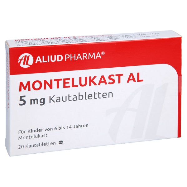 Montelukast AL 5 mg Kautabletten 20 St