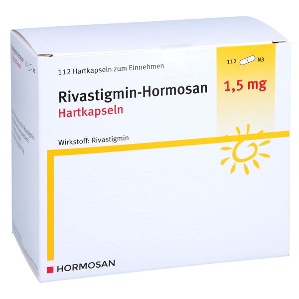 Rivastigmin Hormosan 1,5 mg Hartkapseln 112 St