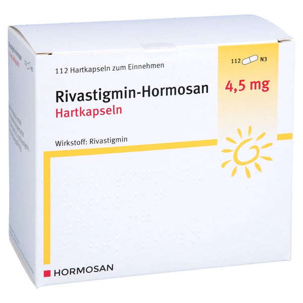 Rivastigmin Hormosan 4,5 mg Hartkapseln 112 St