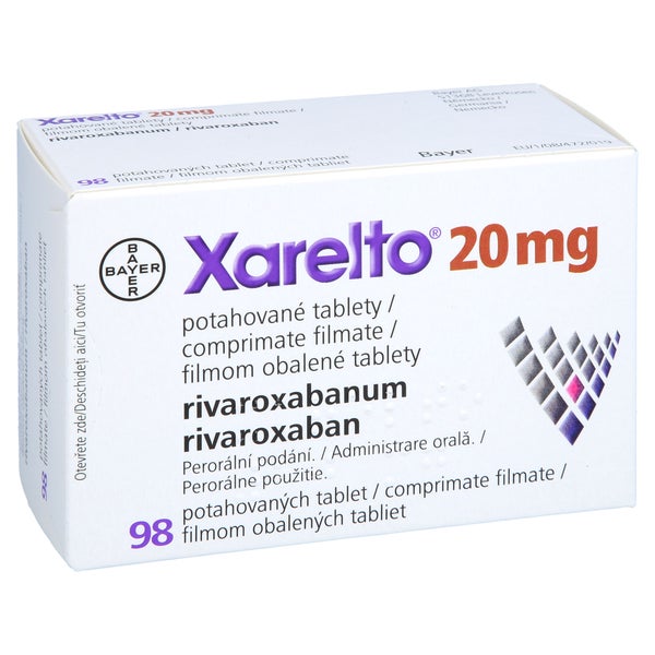 Xarelto 20 mg Filmtabletten 98 St