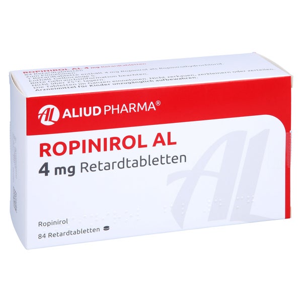 Ropinirol AL 4 mg Retardtabletten 84 St