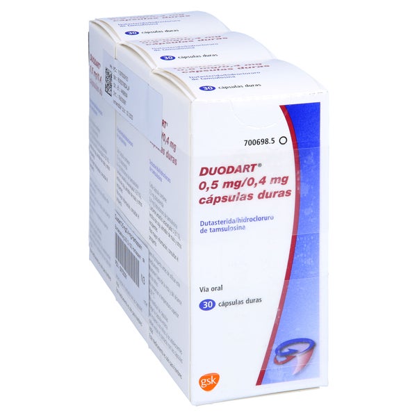 Duodart 0,5 Mg/0,4 mg Hartkapseln 90 St