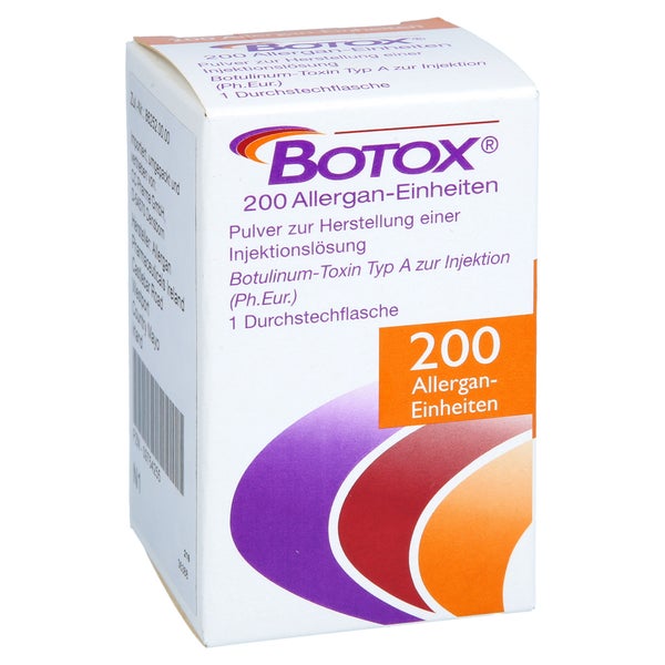 BOTOX 200 Allergan-Einheiten Plv.z.Her.e.Inj.-Lsg. 1 St