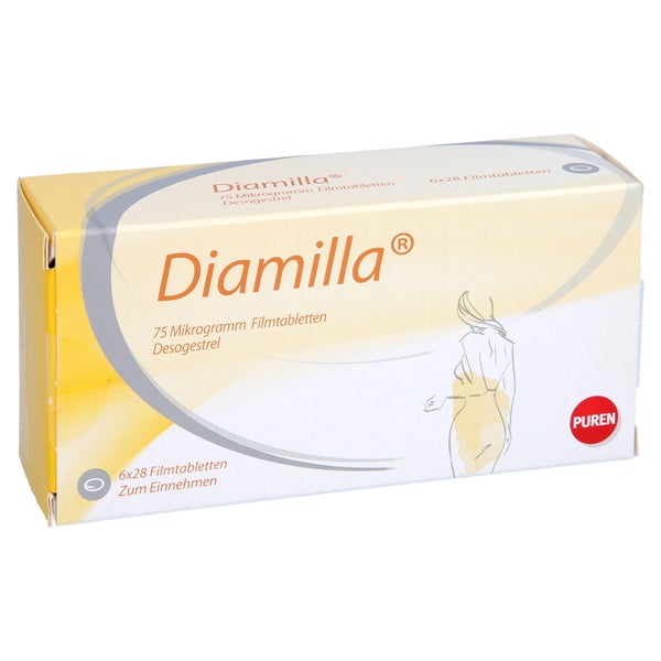 Diamilla 75 Mikrogramm Filmtabletten 6X28 St