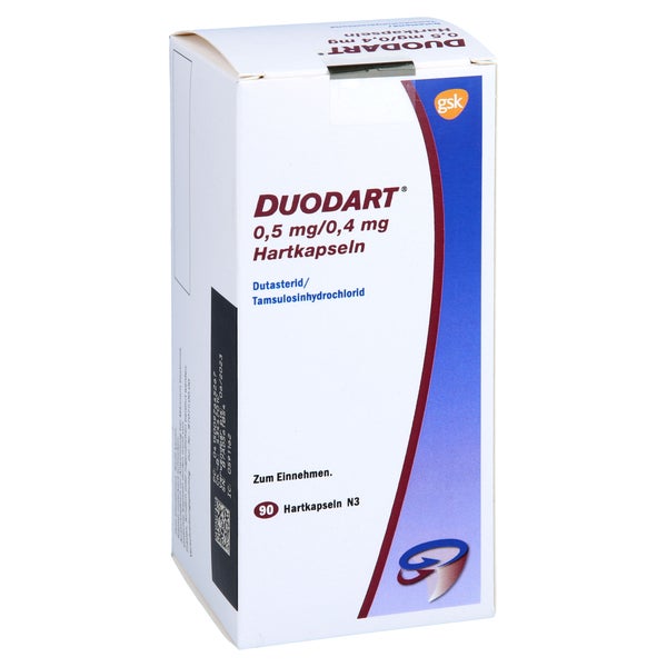 Duodart 0,5 Mg/0,4 mg Hartkapseln 90 St