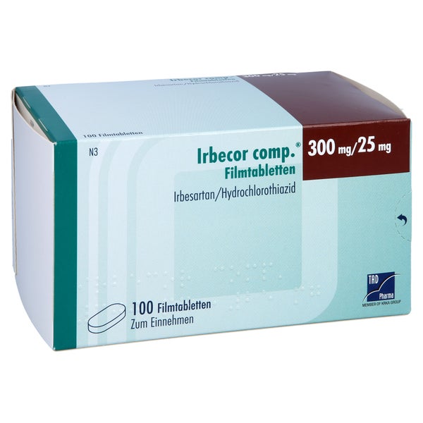 IRBECOR comp. 300 mg/25 mg Filmtabletten 100 St