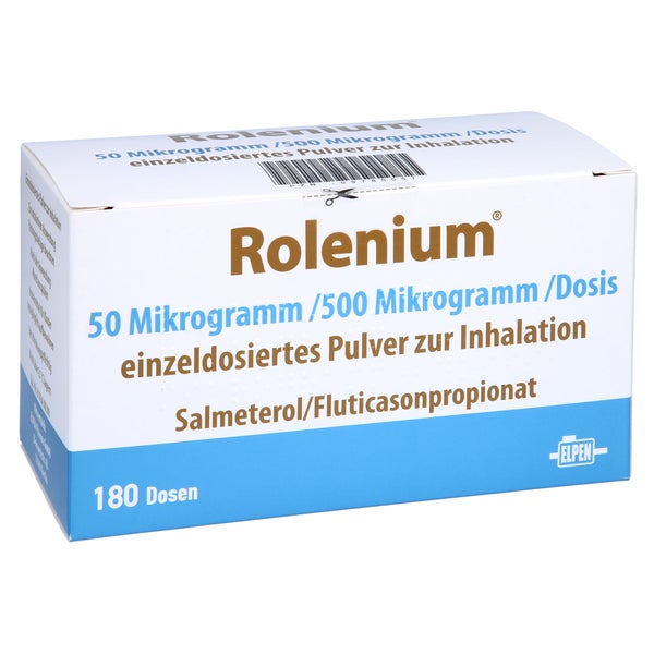 ROLENIUM 50 µg/500 µg/Dosis 60ED einzeld.Plv.Inh. 3X60 St