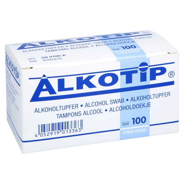 Alkotip Alkoholtupfer 100 St