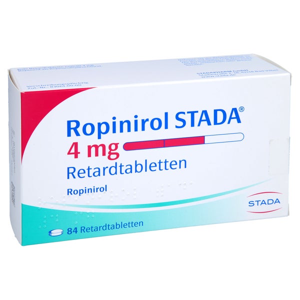 Ropinirol Stada 4 mg Retardtabletten 84 St
