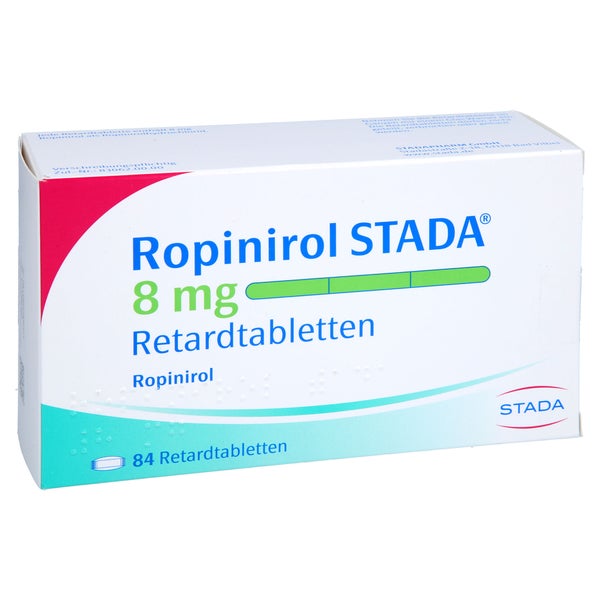 Ropinirol Stada 8 mg Retardtabletten 84 St