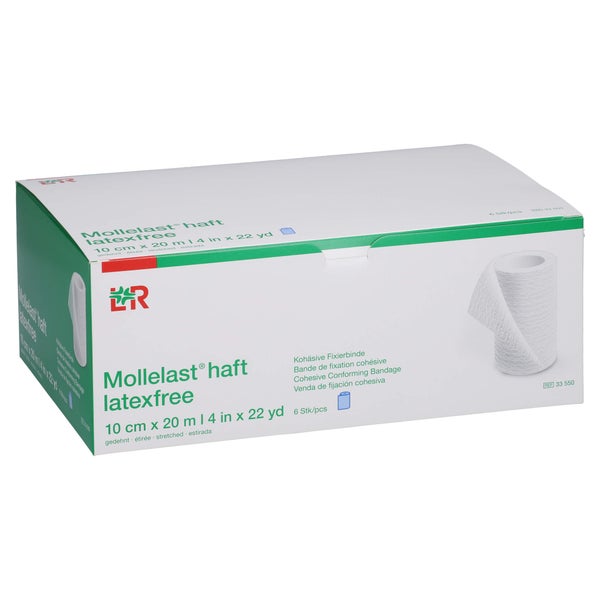Mollelast haft Binden latexfrei 10 cmx20 6 St